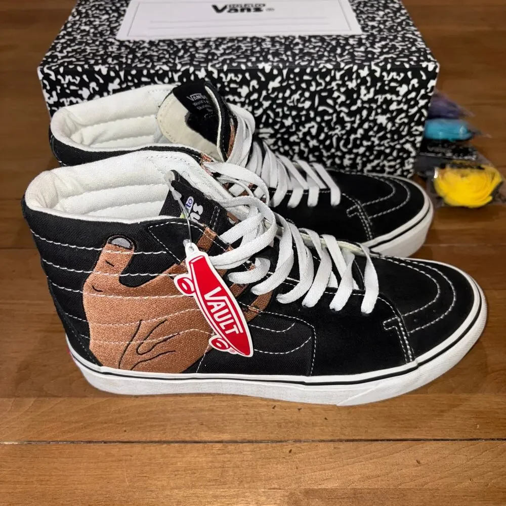 Vans Vault x Imran Potato UA Sk8-Hi VR3 LX Black Hand Rare Men's Size US 8M
